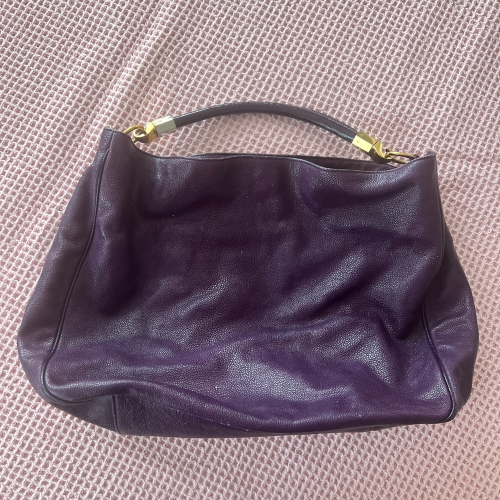 YSL Purple Bag